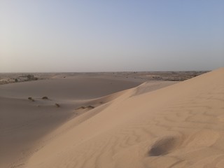 traveling in sahara desert of Algeria