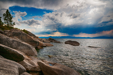 Storm Over Lake Tahoe