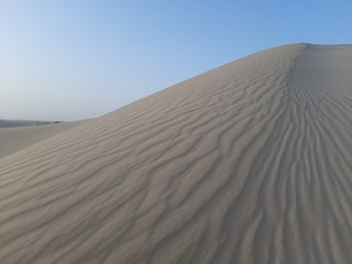 traveling in sahara desert of Algeria