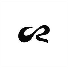 cr letter vector logo