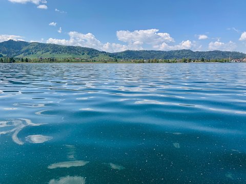 &Auml;gerisee - sch&ouml;ner See in der Innerschweiz, Schweiz, Europa