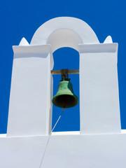 Chora the Capital of Amorgos Island, Cyclades, Greece