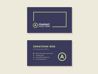 Corporate Business Card Design | Visiting Card And Personal Business Card 