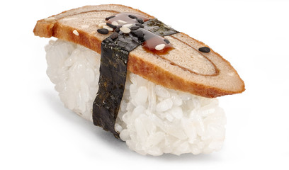 Sushi with Japanese omelet