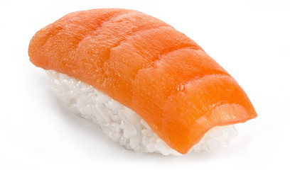 Sushi with salmon