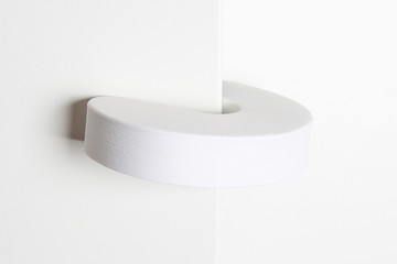 Stopper for the door. Protection against sudden slamming of the door. Children's finger protection....