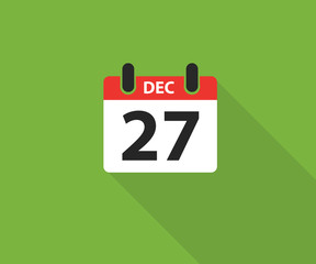 Calendar Icon, logo flat eps. Vector illustration