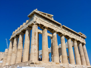 Fototapeta premium Partenon, świątynia na ateńskim Akropolu, Ateny