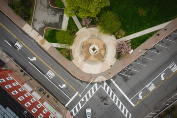 Aerial Landscape of Somerville New Jersey