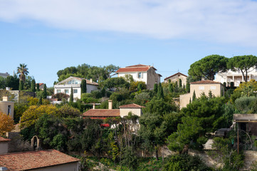 Fototapeta na wymiar Quartier du Roucas Blanc à Marseille, France
