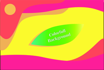 colorfull abstract background design template