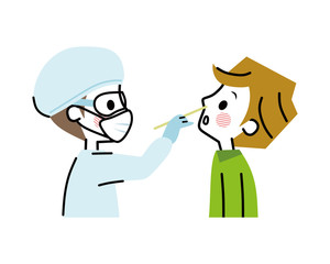 ウイルス検査　男性