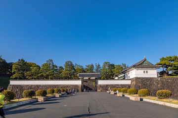 Fototapeta na wymiar 東京 皇居の桜田門