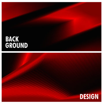 Red Zone Horizontal Design Template