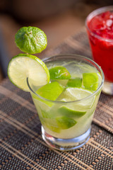 Brazilian Caipirinha Drink