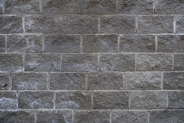 Dark brick decorative brickwork