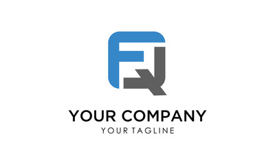 Initial FQ logo for your company