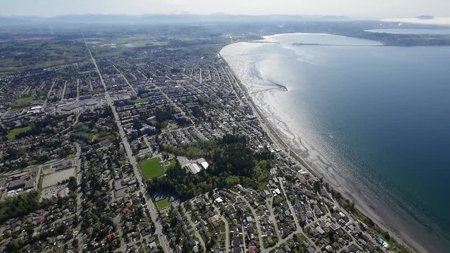White Rock and South Surrey Semiahmoo Bay to Washington State