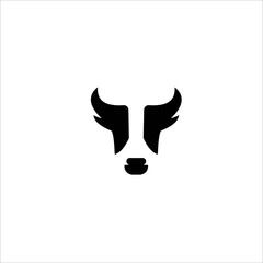 bull logo icon vector stock , logo bull , logo bull icon , logo abstract bull , logo face bull 