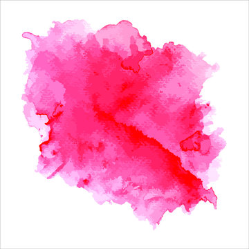 Vector abstract watercolor hand paint background.
