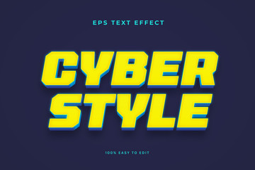 Cyber Style Text Effect