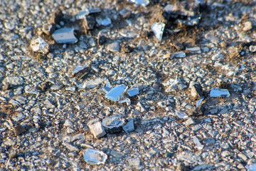 Broken glass