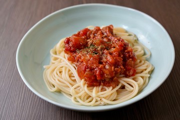 ミートソーススパゲッティ