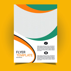 Annual Flyer Template Design