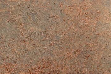 Brown genuine leather texture closeup. Background for text design.