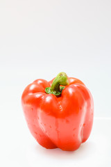 A red bell pepper
