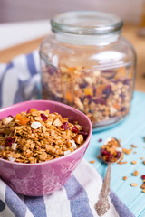 appetizing healthy granola