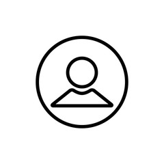 Account Icon Design Vector Template