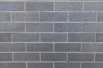 Pattern of brick on the wall.