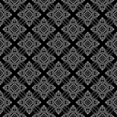 Vector pattern with elements of laces