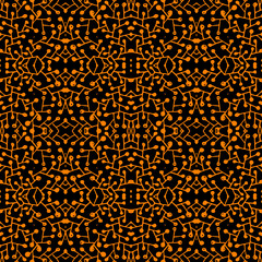 Vector pattern with elements of laces