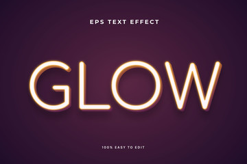 Soft Neon Light Text Effect