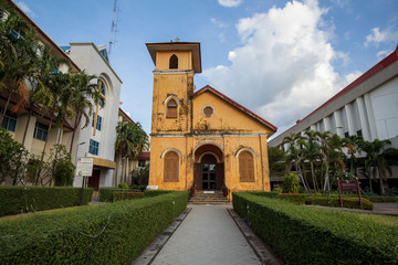 Fototapeta na wymiar タイ南部トラン県のトラン教会