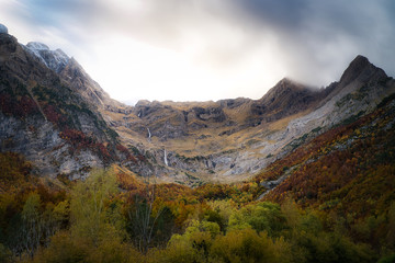 valle de la Pineta. pirineo aragonés. Huesca.