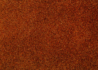 Dark brown glitter texture. Christmas background.