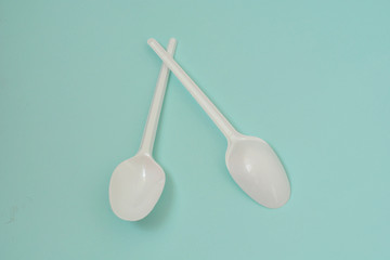 Food plastic. Concept of Recycling plastic and ecology. Environmental concept. Ban single use plastic.