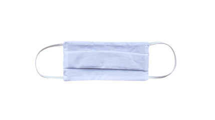 Obraz premium Fabric mask isolated on background , clipping path