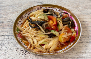 Thai Spicy Salad Mixed Dishes 