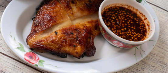 Grilled Chicken - Thai Style 