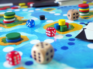 board game play table top abstract strategy fun business plan design selected focus