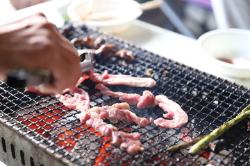 焼き肉風景