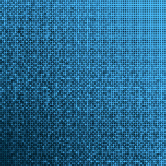 Background made of blue sequins, glitters dots