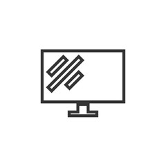 tv icon vector illustration design