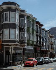 Fototapeta na wymiar Street in San Francisco