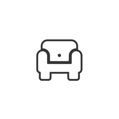 couch icon vector illustration design