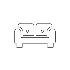 couch icon vector illustration design